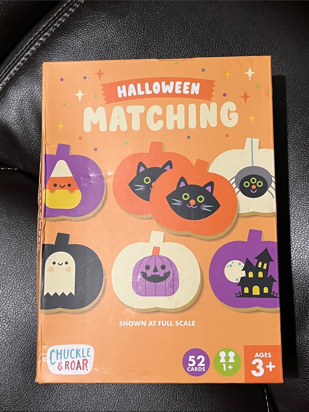 Halloween-Themed Matching Game from Chuckle & Roar, ages 3+, new in box